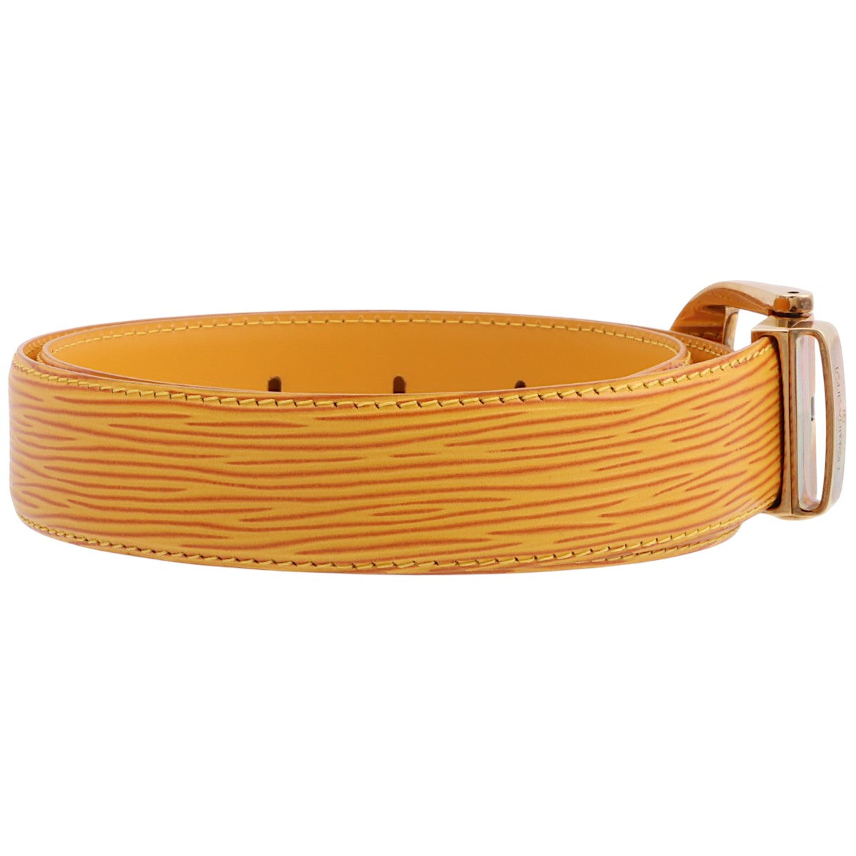 Epi Ceinture Belt, Tassili Yellow, made in 2004