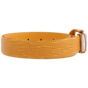Epi Ceinture Belt, Tassili Yellow, made in 2004