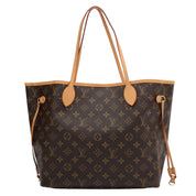 2015年款 帆布monogram Neverfull MM 棕色