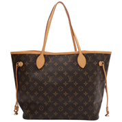 2015年款 帆布monogram Neverfull MM 棕色