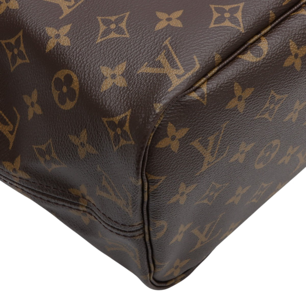2015年款 帆布monogram Neverfull MM 棕色