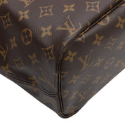 2015年款 帆布monogram Neverfull MM 棕色