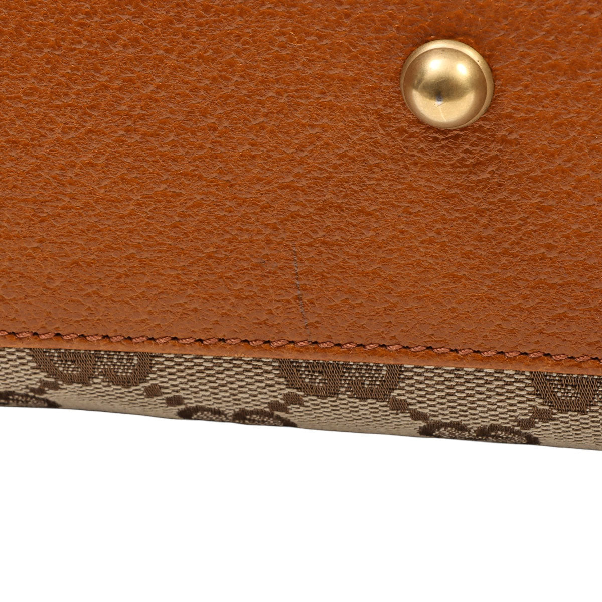 Canvas GG Pattern Handbag Beige/Brown