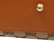 Canvas GG Pattern Handbag Beige/Brown