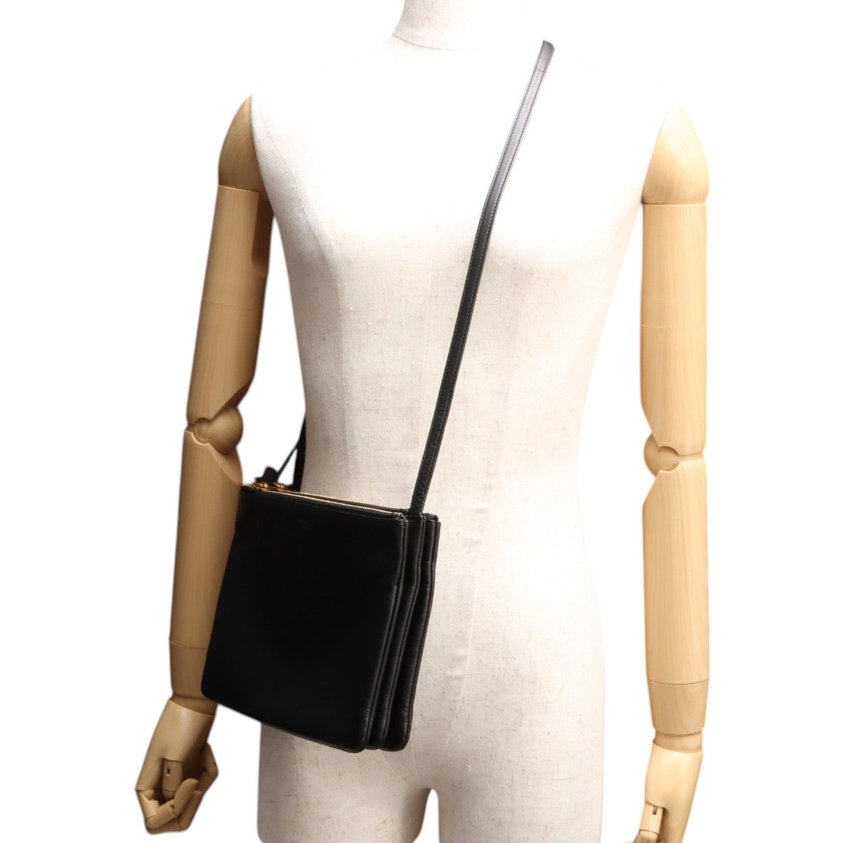 Trio Shoulder Bag Black