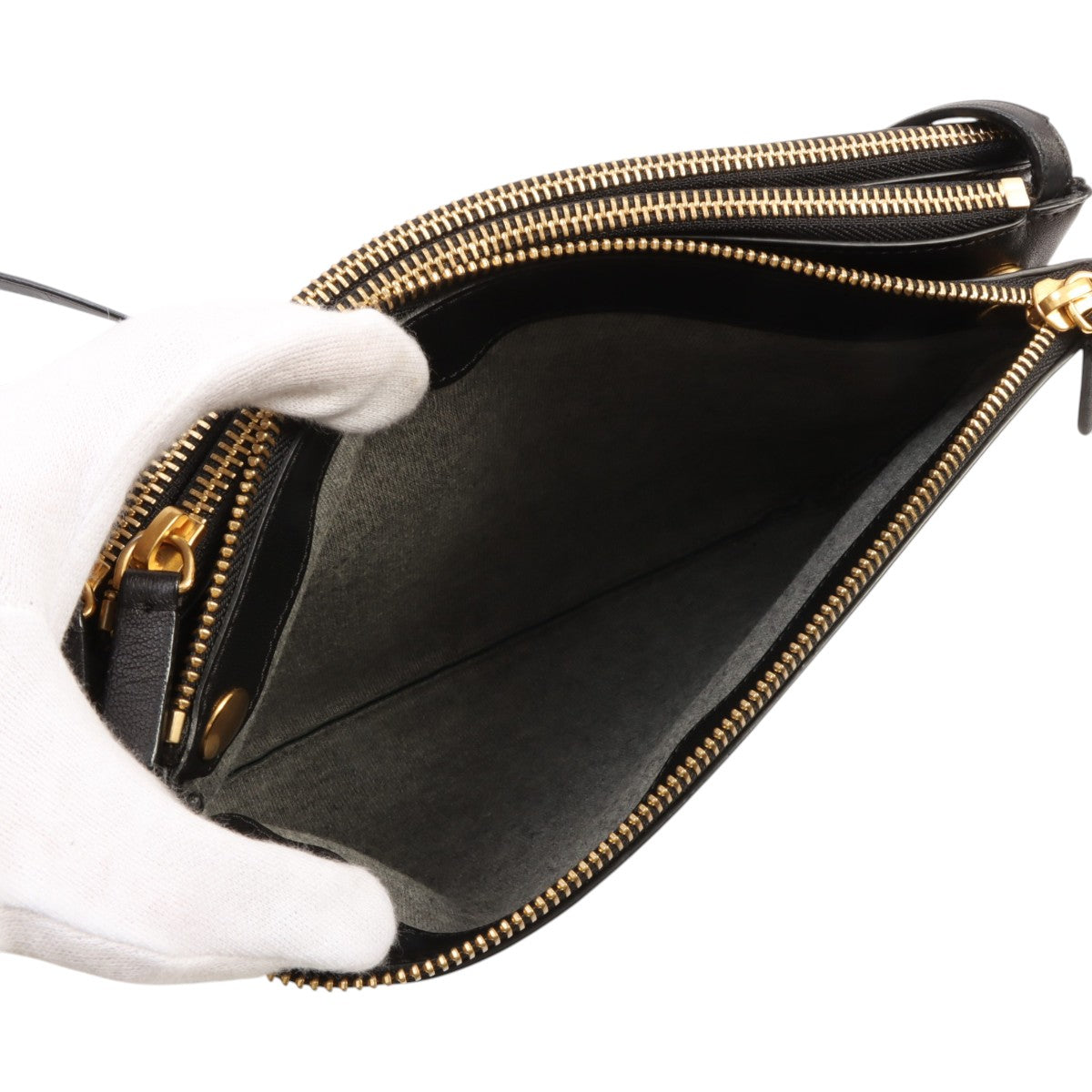Trio Shoulder Bag Black