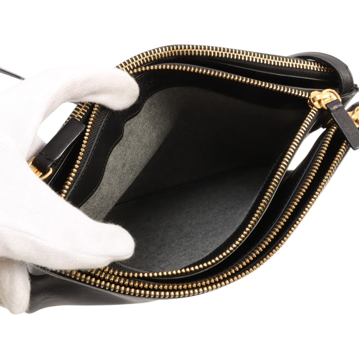 Trio Shoulder Bag Black
