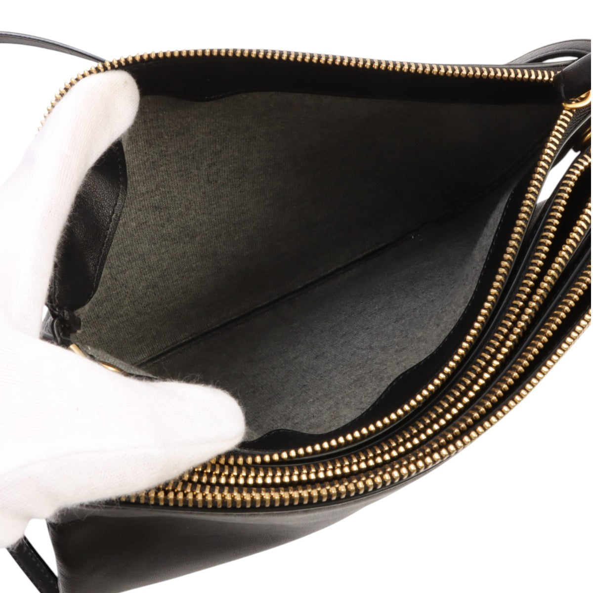 Trio Shoulder Bag Black