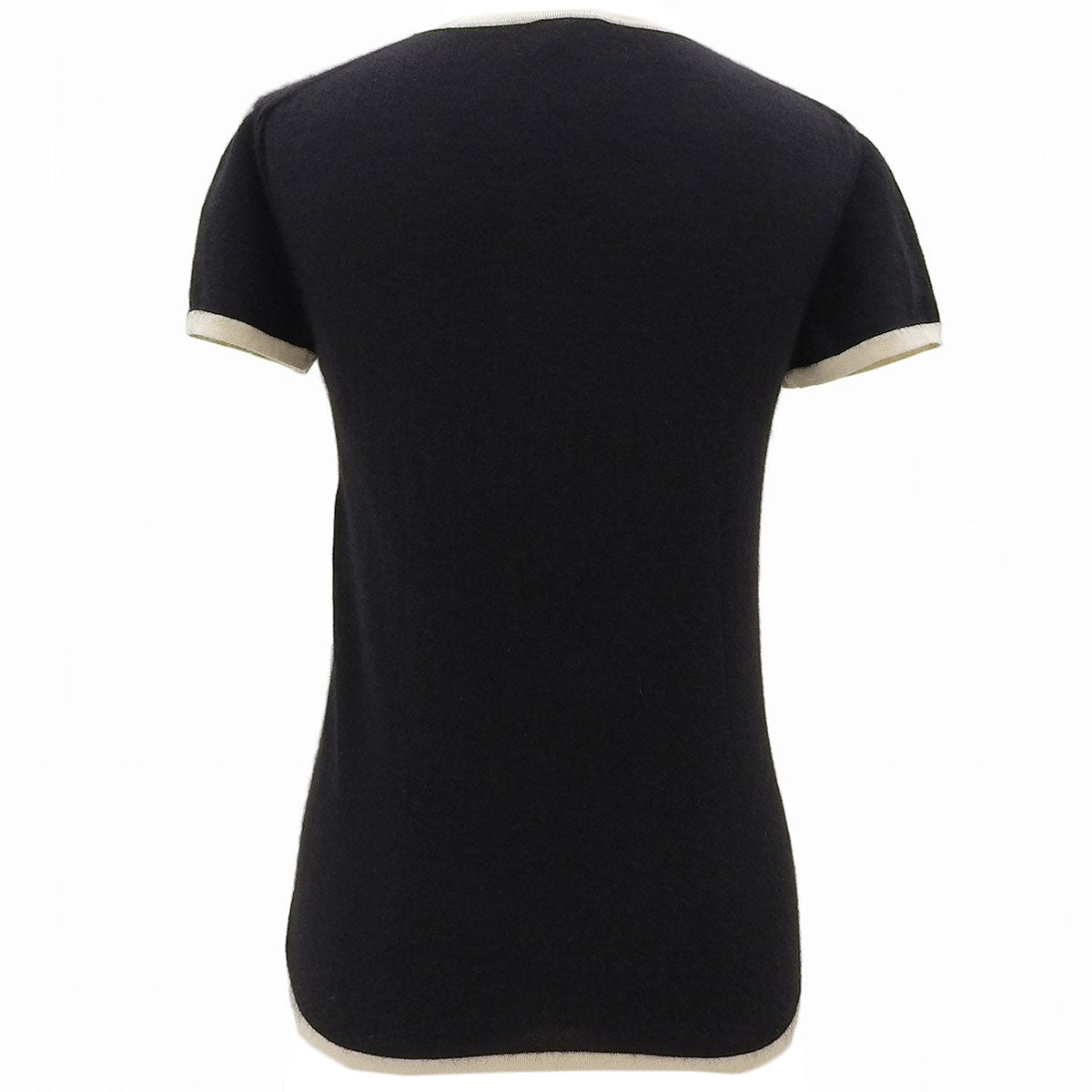 2006 CC Logo Short-Sleeved Knit Top #38 Black