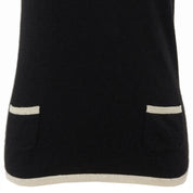 2006 CC Logo Short-Sleeved Knit Top #38 Black