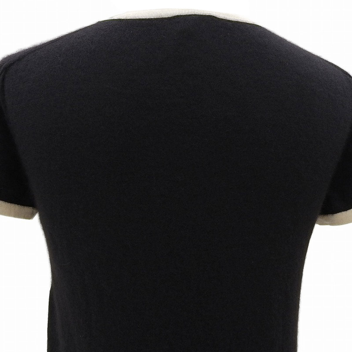 2006 CC Logo Short-Sleeved Knit Top #38 Black