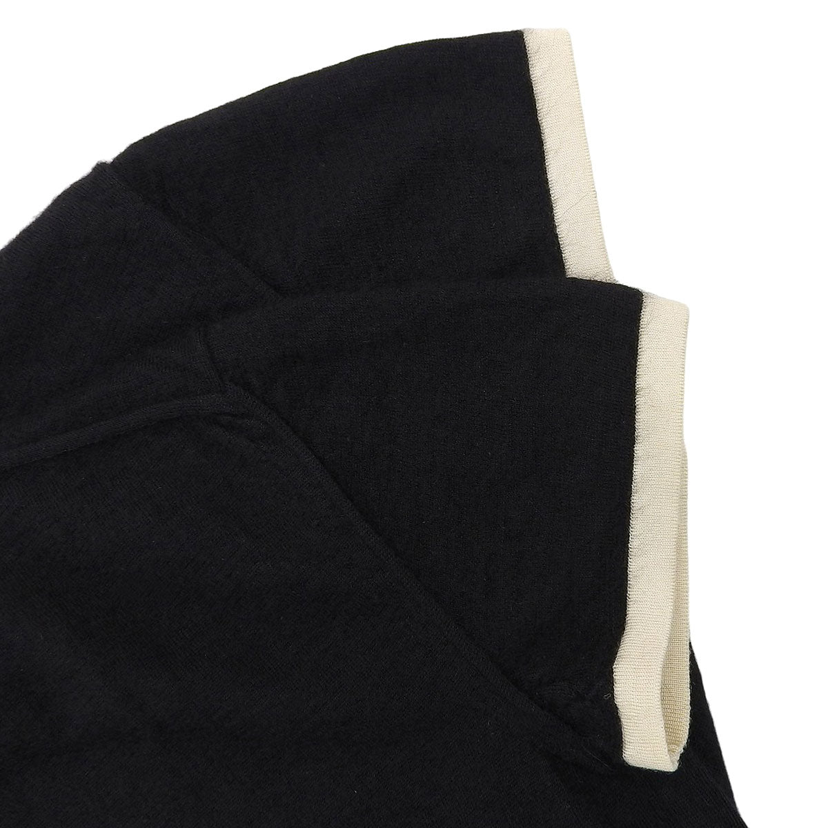 2006 CC Logo Short-Sleeved Knit Top #38 Black