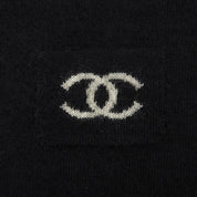 2006 CC Logo Short-Sleeved Knit Top #38 Black
