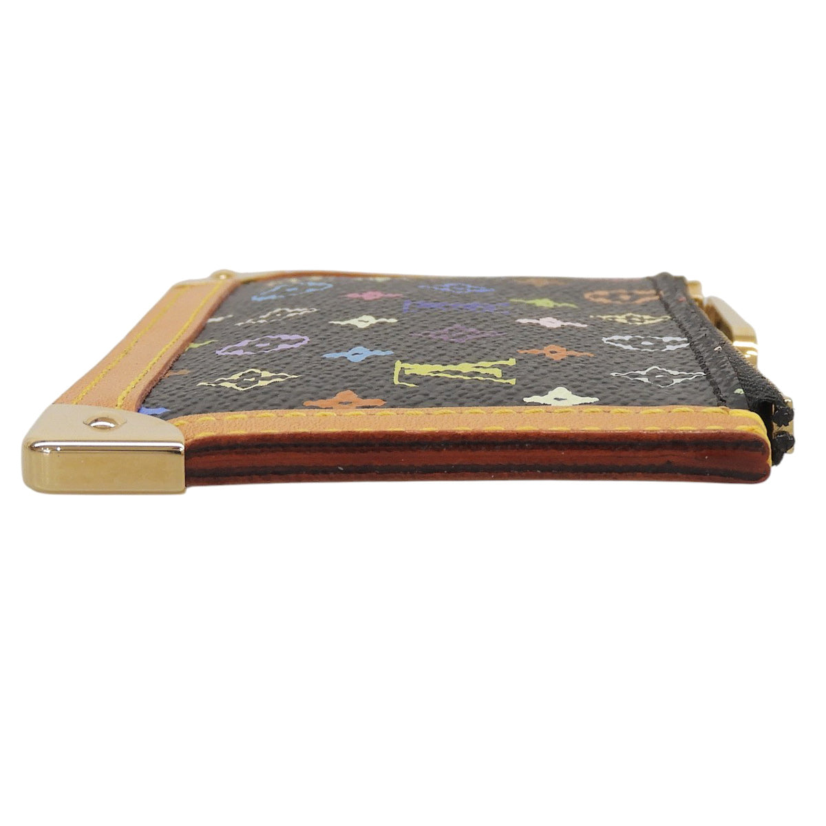 2005 Monogram Multicolore Pochette Clés Noir