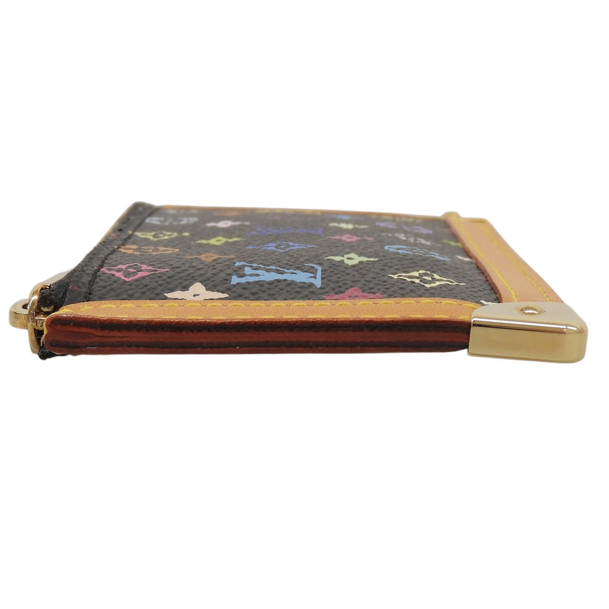 2005 Monogram Multicolore Pochette Clés Noir