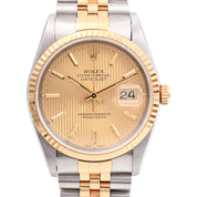 1991年頃製 タペストリーフェイスデイトジャスト 36mm 16233 自動巻き シャンパン
