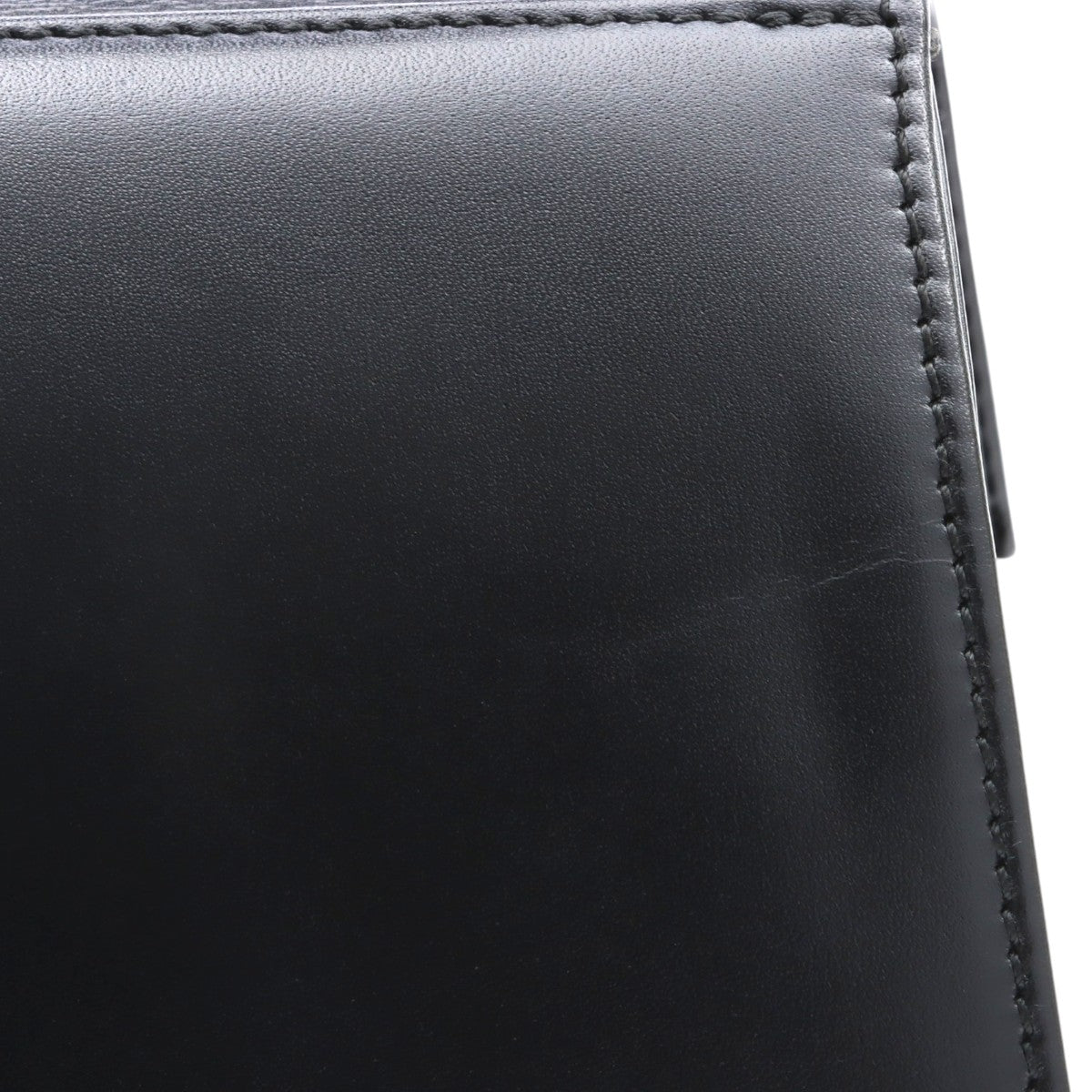 Gancini Plate 2-Way Handbag Black