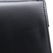 Gancini Plate 2-Way Handbag Black