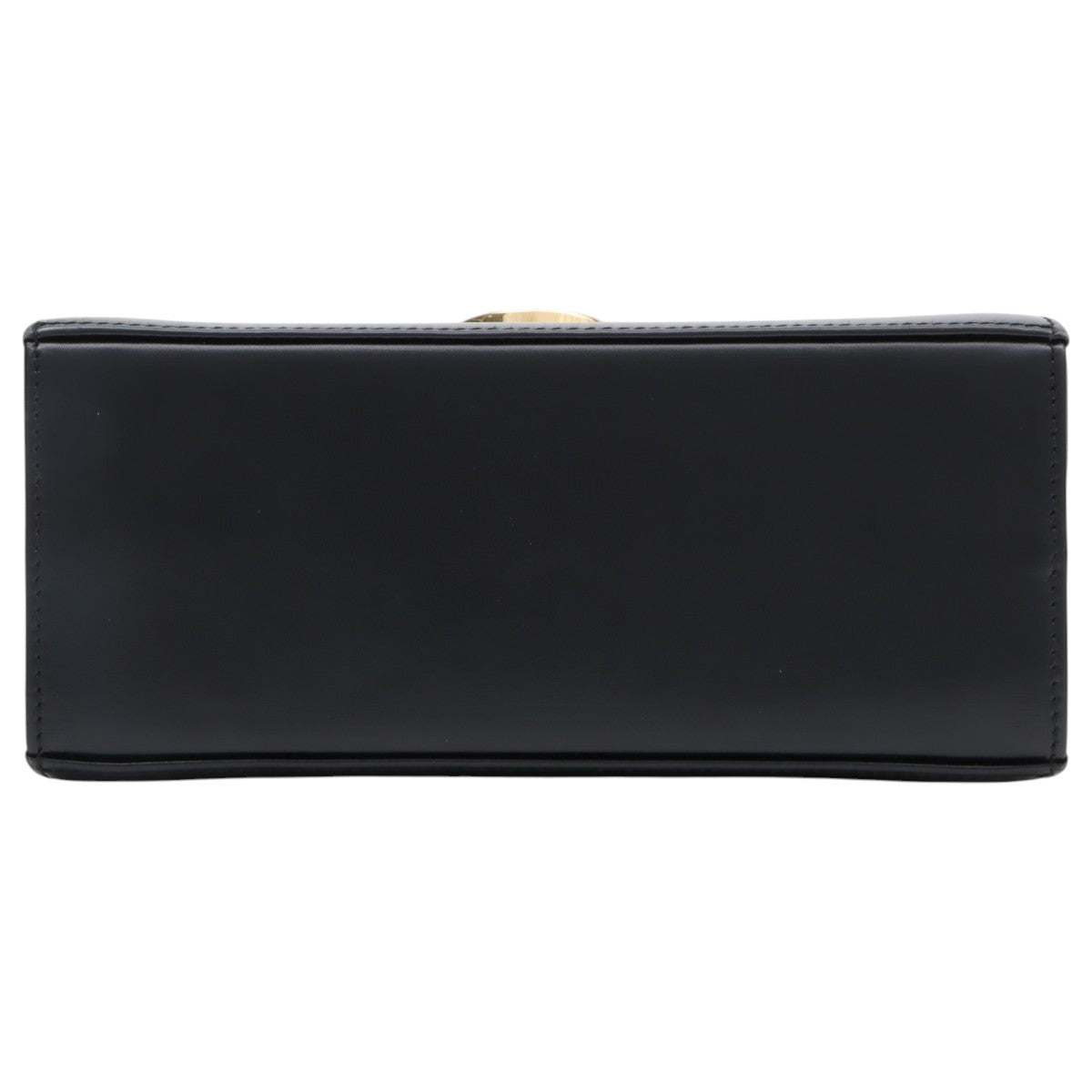 Gancini Plate 2-Way Handbag Black