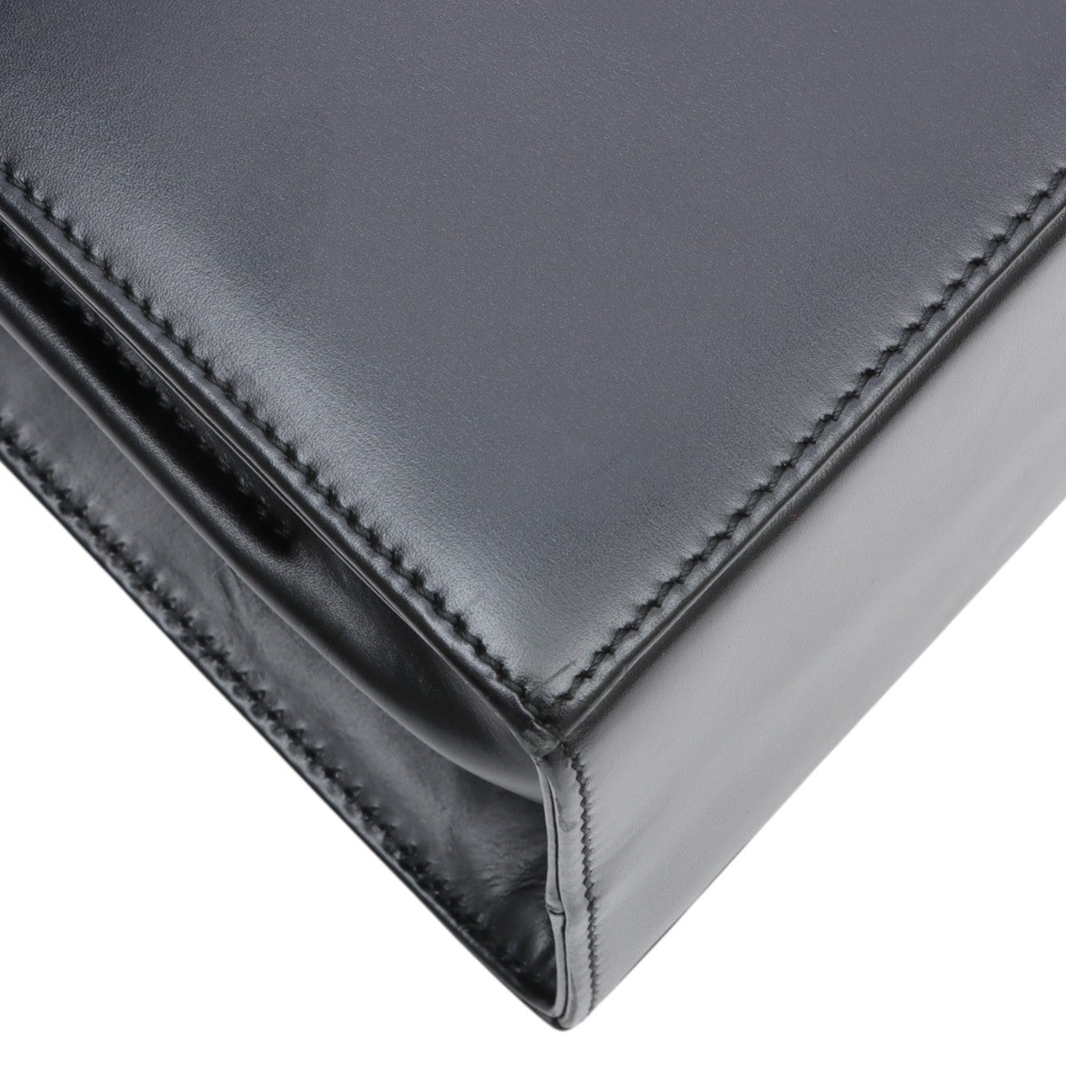 Gancini Plate 2-Way Handbag Black
