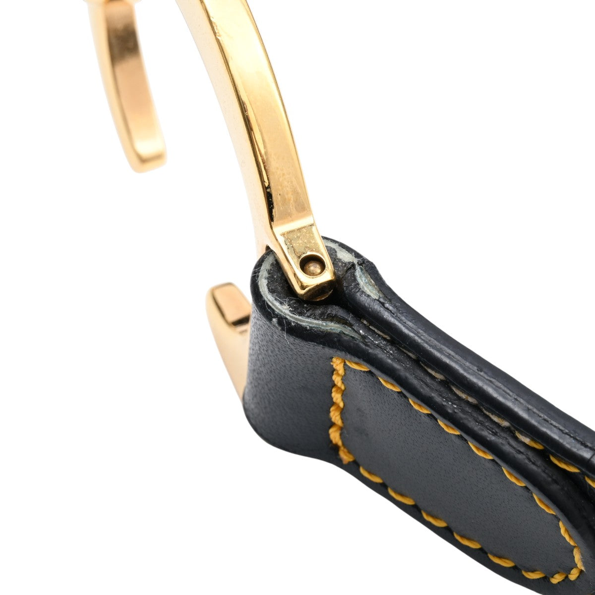 Trotter Pattern Double Saddle Bag, Navy