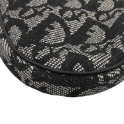 Trotter Pattern Saddle Coin Case Gray/Black