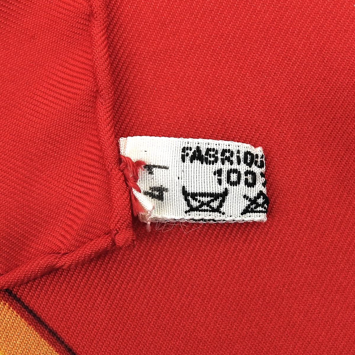 方形丝巾90 FARANDOLE 红色/多色
