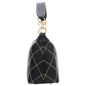 Wild Stitch One Shoulder Bag, Black, circa 2005