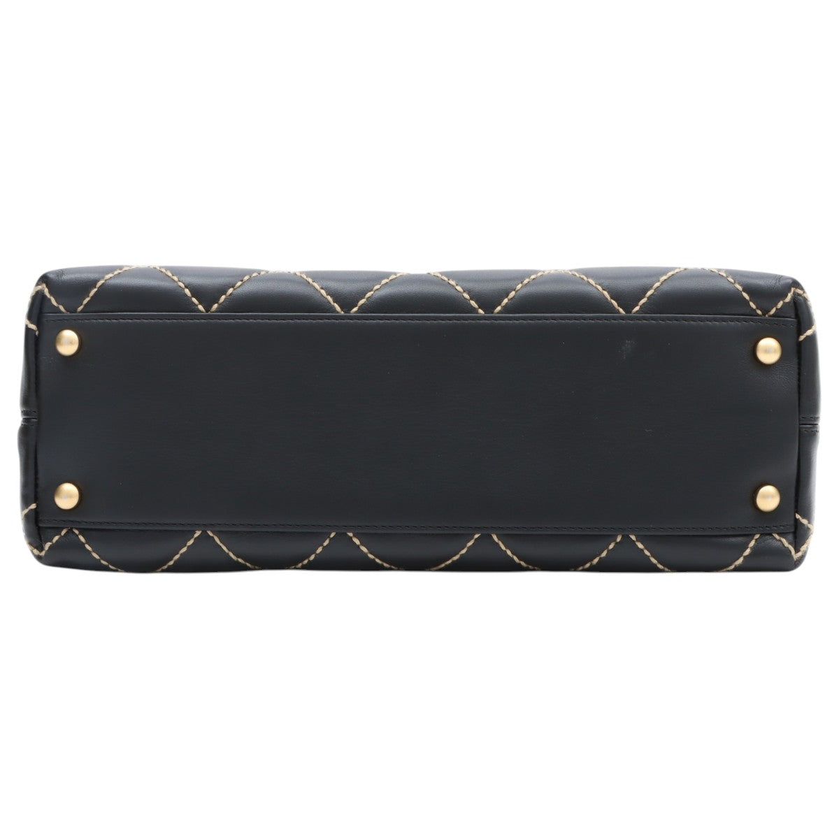 Wild Stitch One Shoulder Bag, Black, circa 2005
