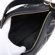 Wild Stitch One Shoulder Bag, Black, circa 2005