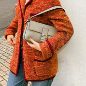 Selleria Mamma Baguette Bag Grey