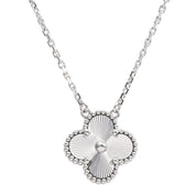 Vintage Alhambra Guilloché, white gold