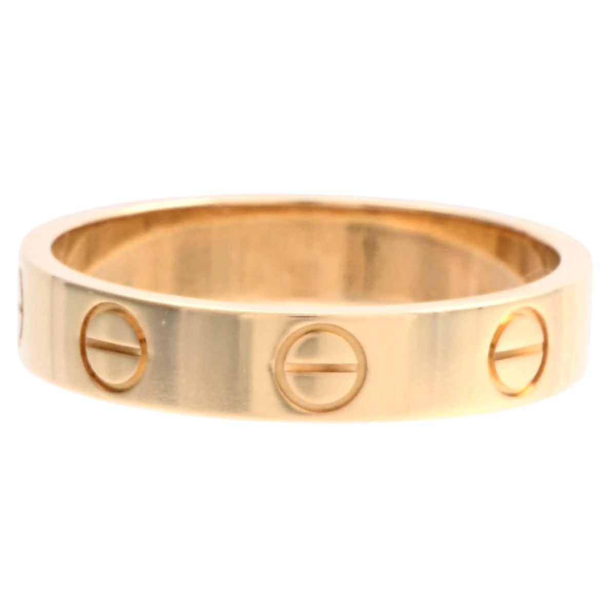 18K Love Ring, SM, #50, Yellow Gold