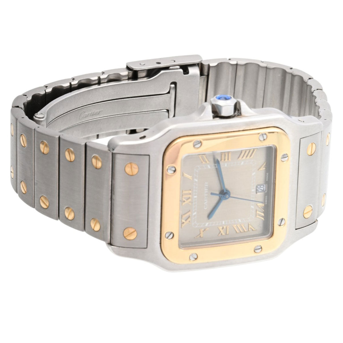Santos de Cartier LM W20030C4 Automatic Grey