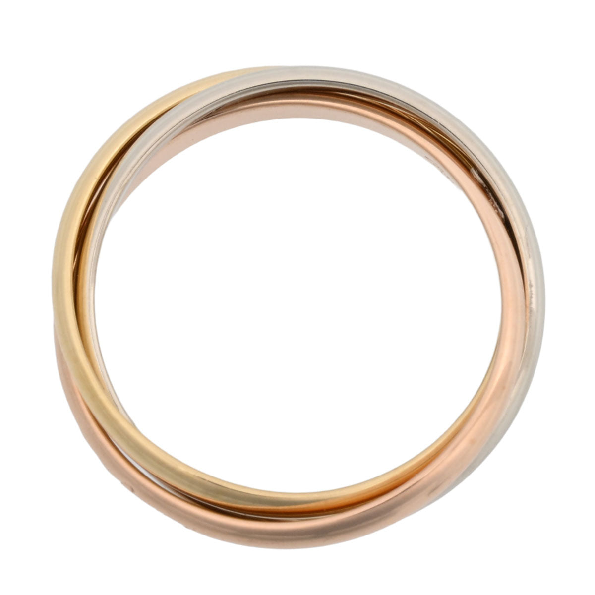 18Kトリニティリング #49 イエローゴールド/ピンクゴールド/ホワイトゴールド