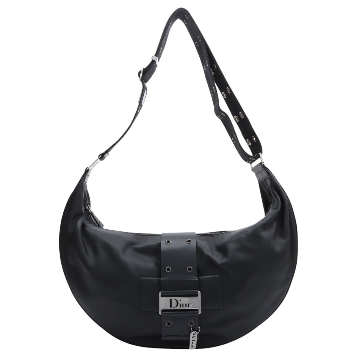 Street Chic One Shoulder Bag - Black