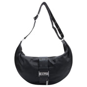 Street Chic One Shoulder Bag - Black