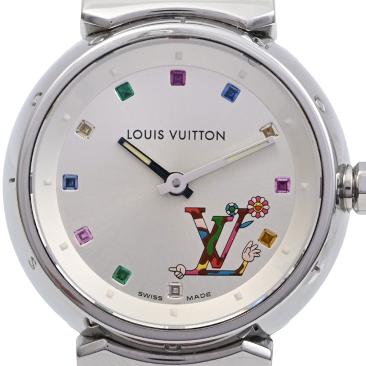 Takashi Murakami Collaboration Tambour PM Q12130 Quartz Silver