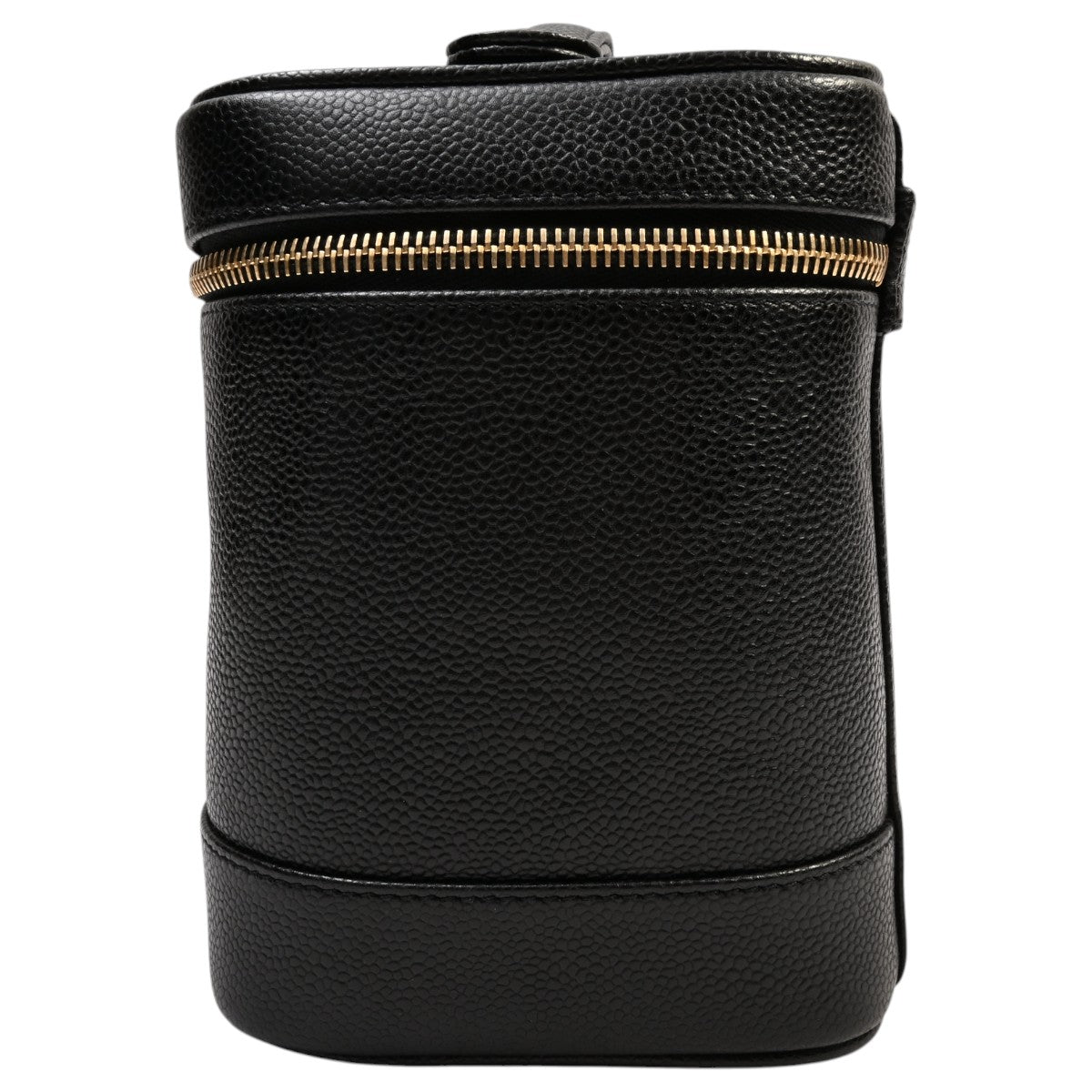 Circa 2001 Caviar Skin CC Mark Vanity Bag Black