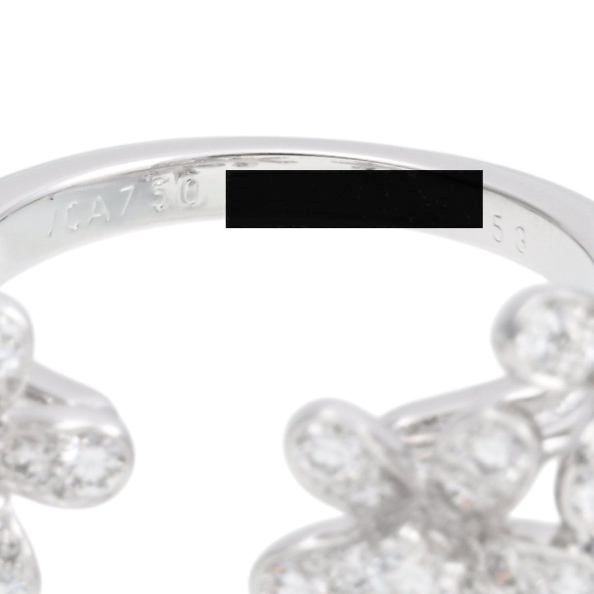 18K White Gold Socrates Diamond Ring #53