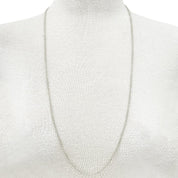 SV925 Somerset Mesh Long Necklace Silver