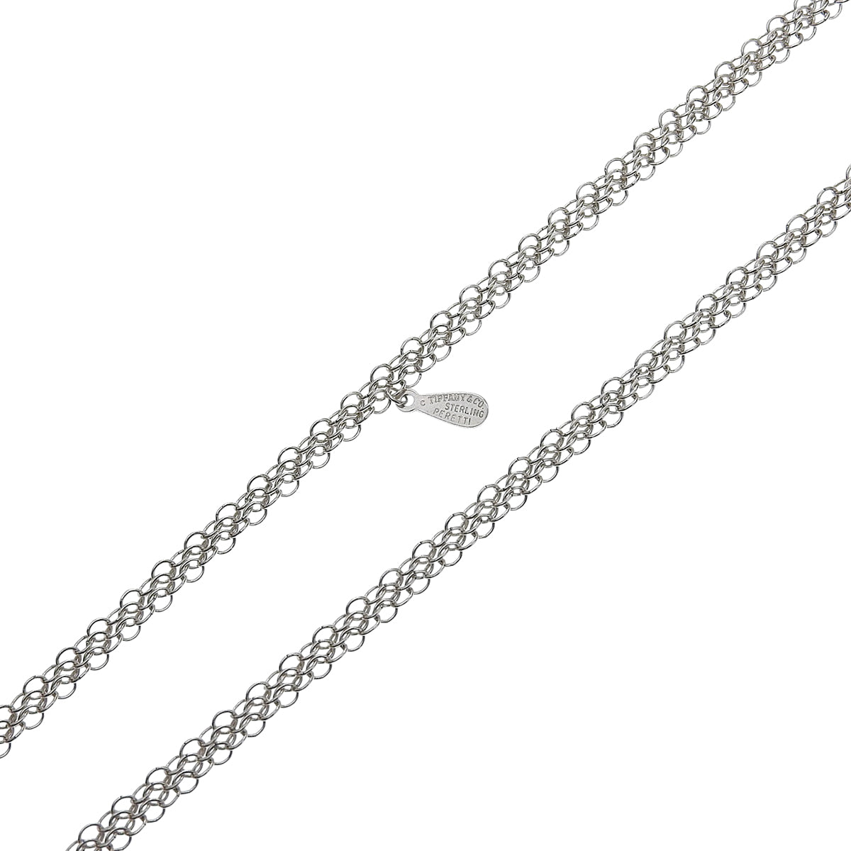 SV925 Somerset Mesh Long Necklace Silver