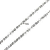 SV925 Somerset Mesh Long Necklace Silver