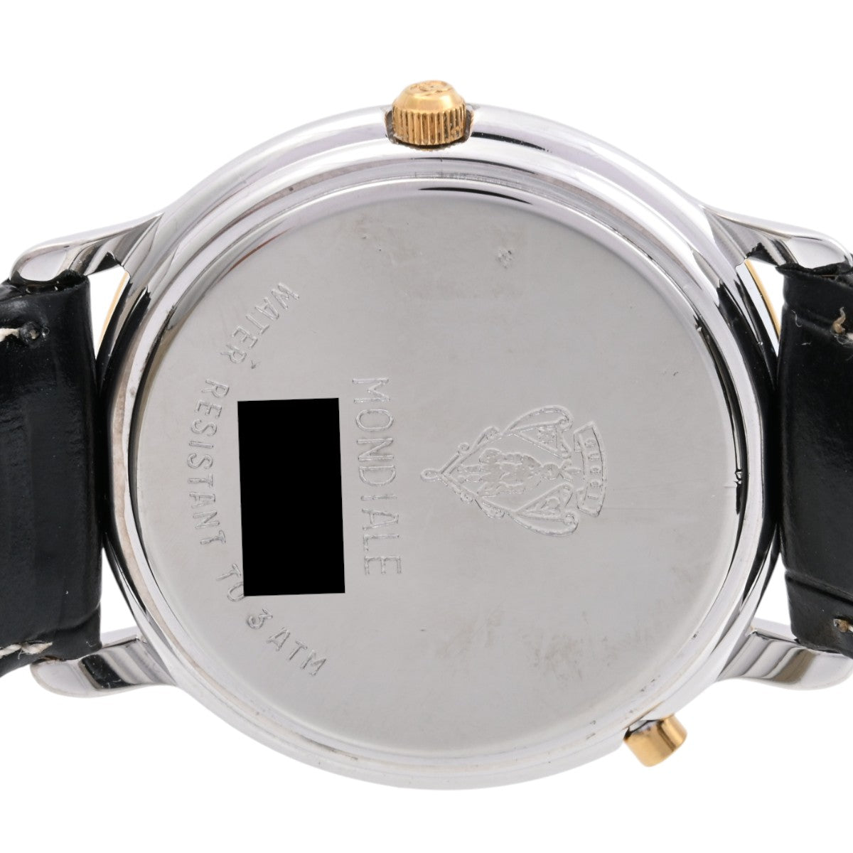 Round Logo Face Watch 8200JR Quartz Black