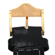 Round Logo Face Watch 8200JR Quartz Black
