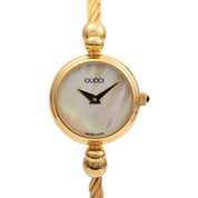 Round Logo Face Bangle Watch 2700.2.L Quartz Shell