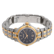Round Logo Face Watch 9404L Quartz Black