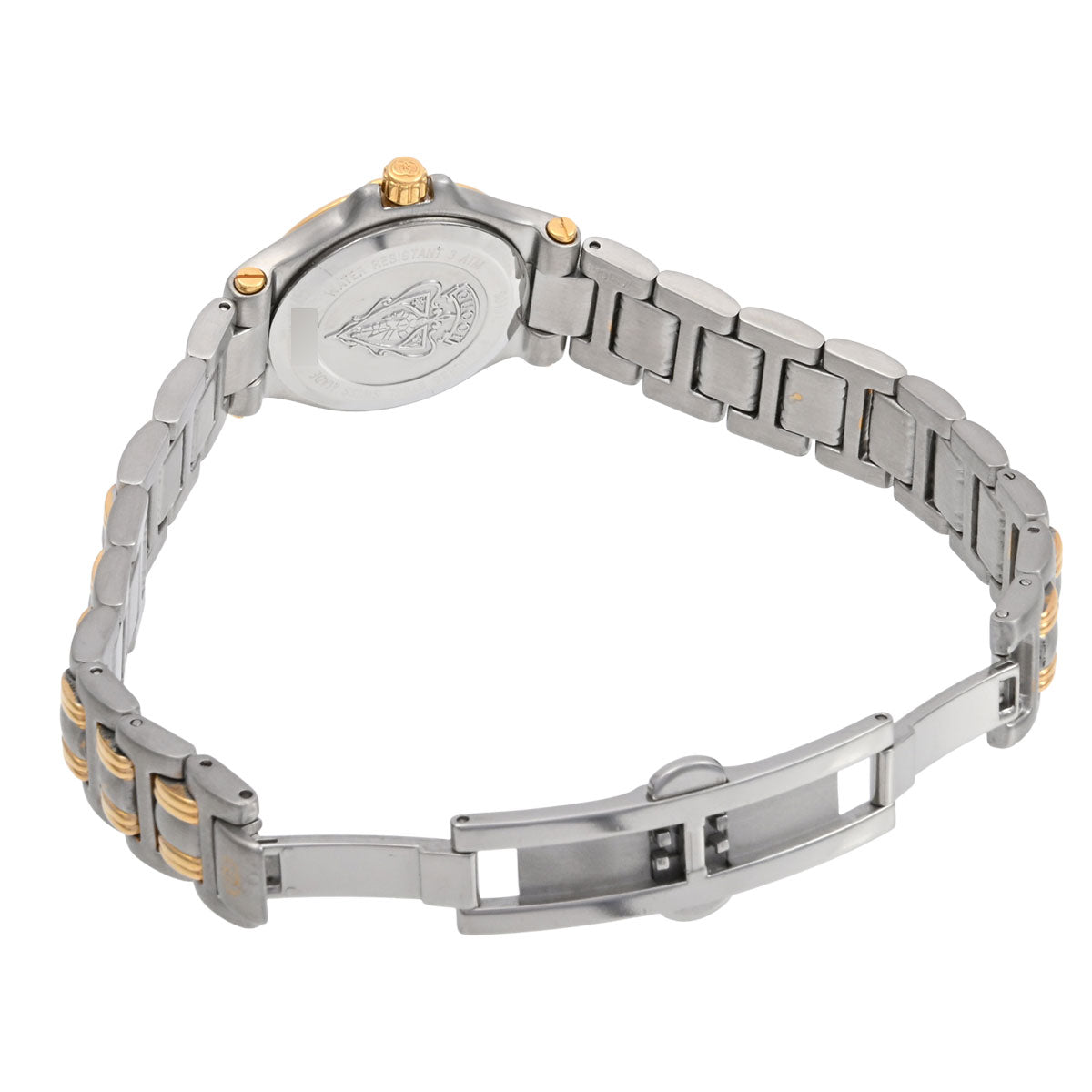 Round Logo Face Watch 9404L Quartz Black
