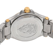 Round Logo Face Watch 9404L Quartz Black