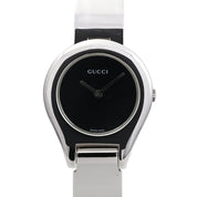 Round Logo Face Bangle Watch 6700L Quartz Black